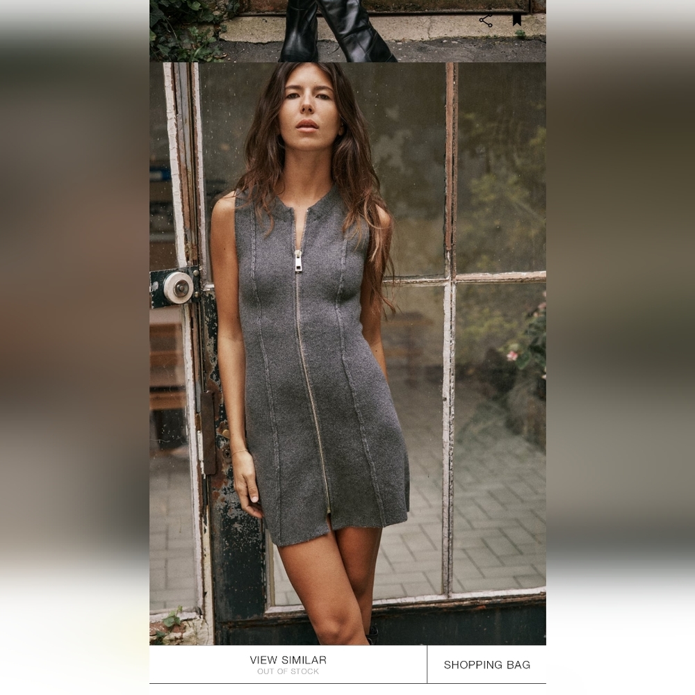 Zara knit dress